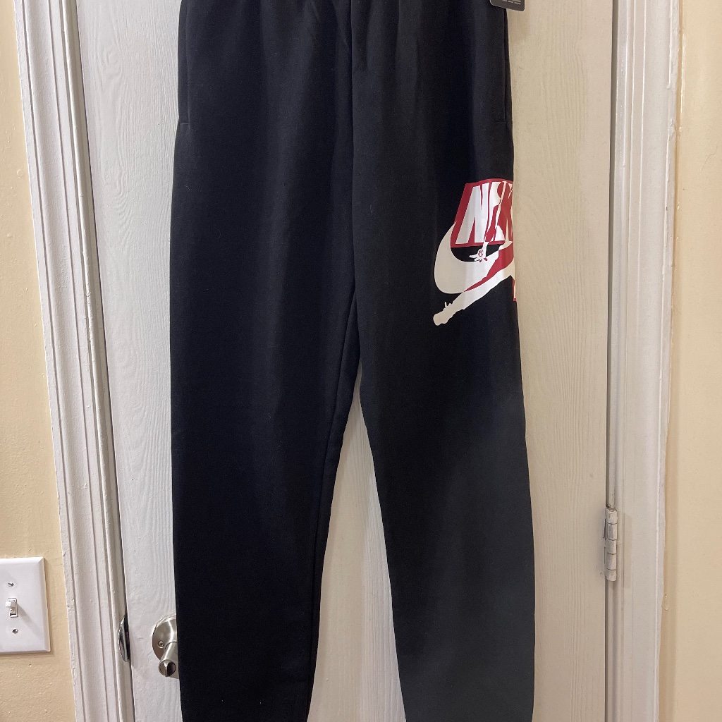 Boys Jordan Black Joggers Size Xl 13-15 Jordan Boys Youth Classics Jogger Fleec
